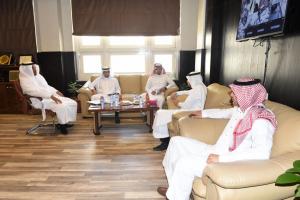 Deanship of Admission and Registration Hosts Delegation from Tabuk University